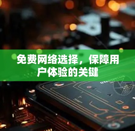 免费网络选择,保障用户体验的关键 免费网络选择,保障用户体验的关键