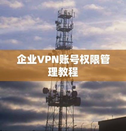 企业VPN账号权限管理教程 企业VPN账号权限管理教程