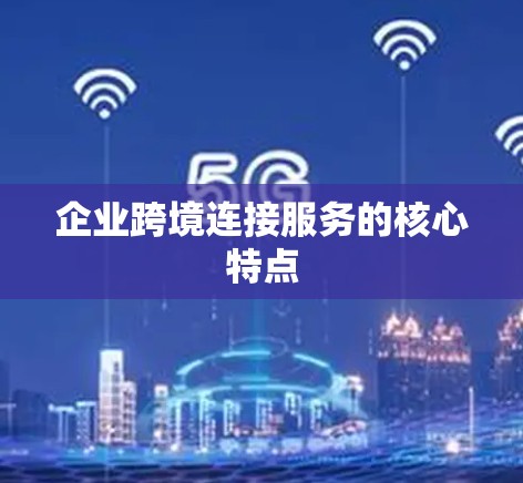 企业跨境连接服务的核心特点