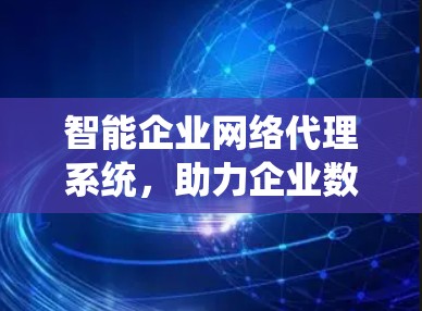 智能企业网络代理系统，助力企业数字化转型的未来