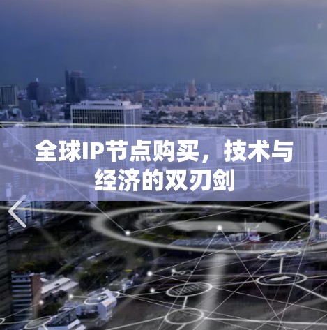 全球IP节点购买,技术与经济的双刃剑 全球IP节点购买,技术与经济的双刃剑