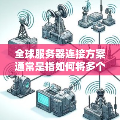 全球服务器连接方案通常是指如何将多个服务器配置在同一地点(如服务器 farm)并实现它们之间的通信和数据共享。以下是一个可能的全球服务器连接方案的概述 全球服务器连接方案通常是指如何将多个服务器配置在同一地点(如服务器 farm)并实现它们之间的通信和数据共享。以下是一个可能的全球服务器连接方案的概述