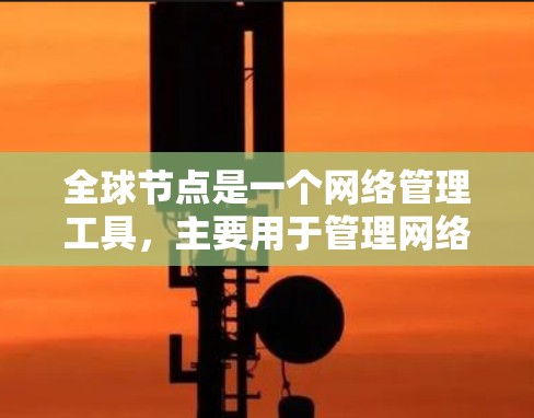 全球节点是一个网络管理工具,主要用于管理网络节点的配置和管理。用户可以在全球范围内配置和管理节点,包括设置设备、管理网络接口、配置网络协议等。以下是使用全球节点的教程 全球节点是一个网络管理工具,主要用于管理网络节点的配置和管理。用户可以在全球范围内配置和管理节点,包括设置设备、管理网络接口、配置网络协议等。以下是使用全球节点的教程