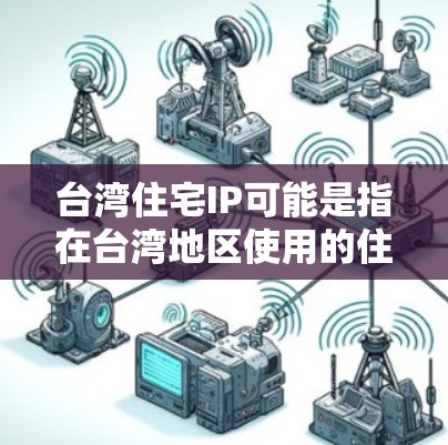 台湾住宅IP可能是指在台湾地区使用的住宅网络中的IP协议或技术。以下是一些可能的相关信息 台湾住宅IP可能是指在台湾地区使用的住宅网络中的IP协议或技术。以下是一些可能的相关信息