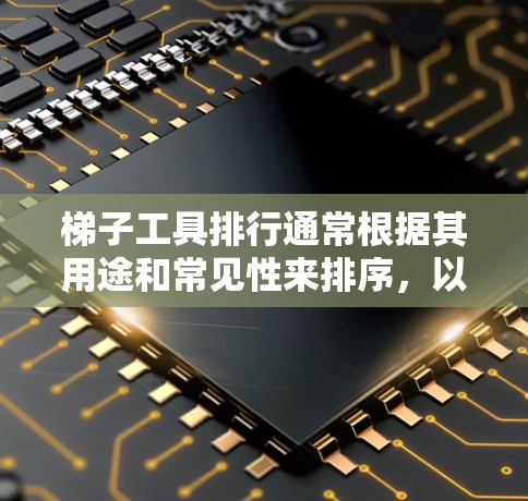 梯子工具排行通常根据其用途和常见性来排序,以下是一个可能的排行 梯子工具排行通常根据其用途和常见性来排序,以下是一个可能的排行